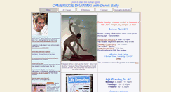 Desktop Screenshot of cambridgelifedrawing.co.uk